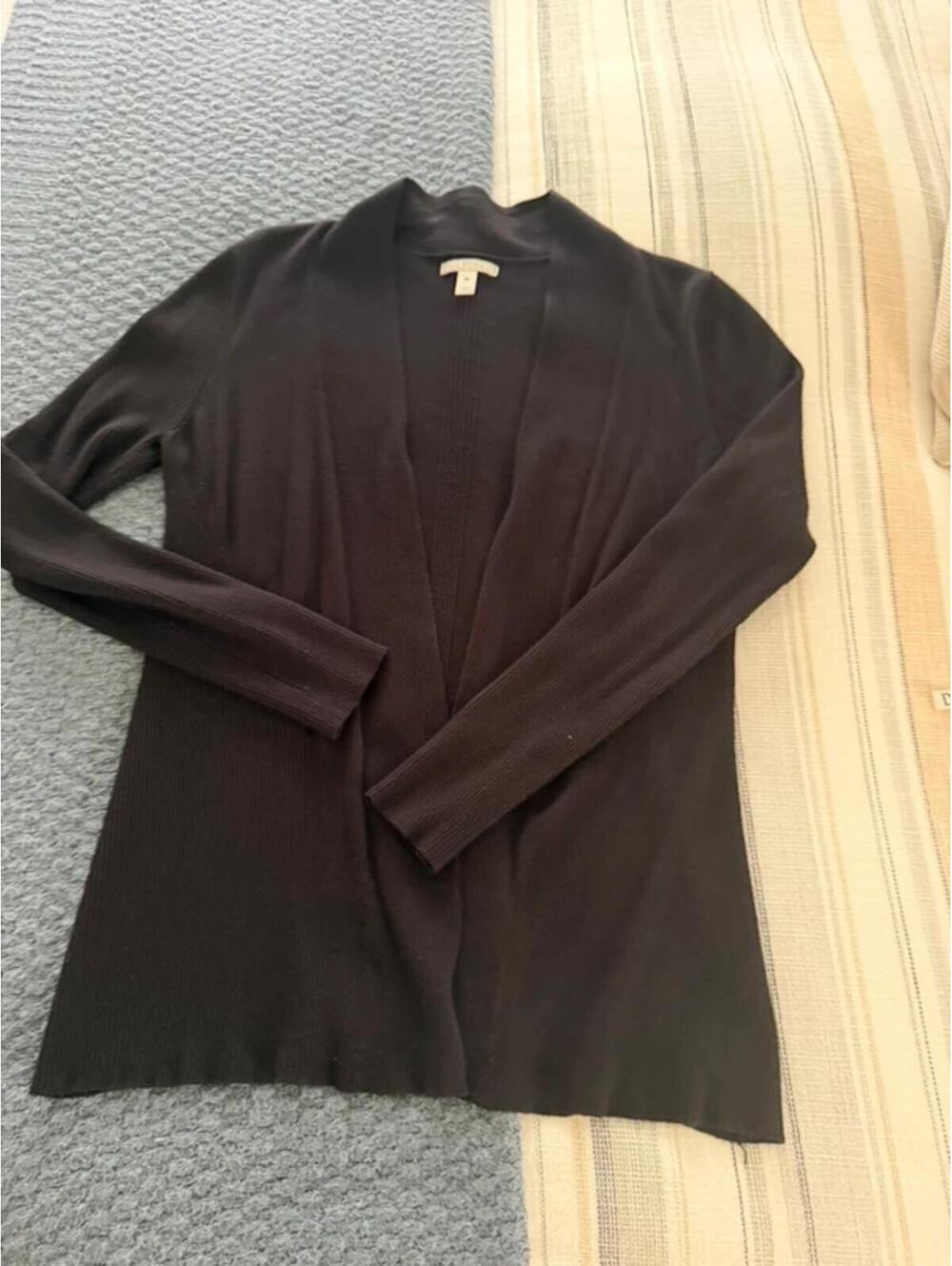 Dana Bachman black cardigan size medium